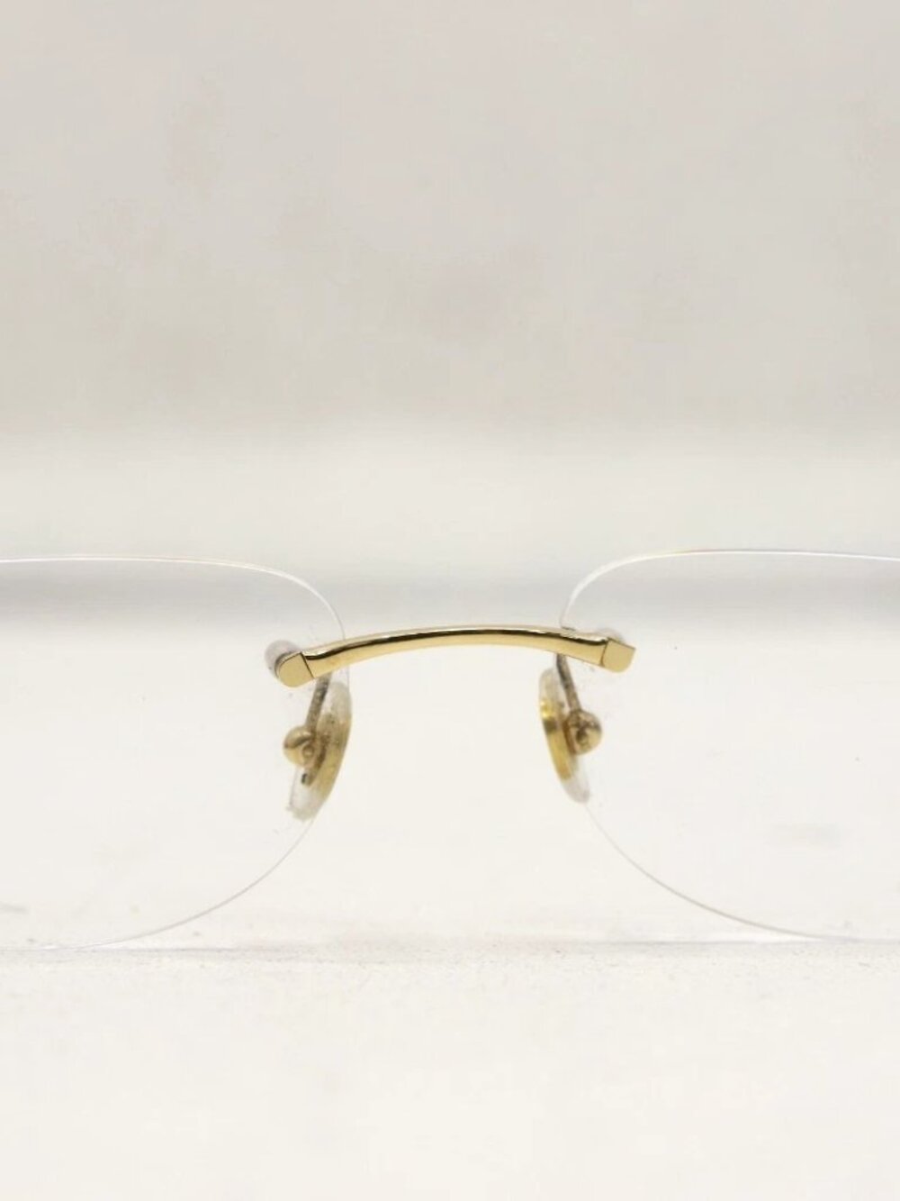 Cartier CT00580 130mm Panthère de Cartier Gold Frame Clear Lens Sunglasses